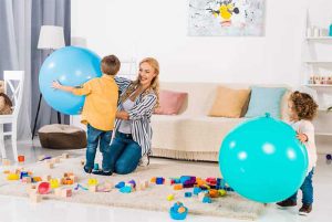 play with kids