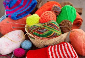 بافتنی های رنگارنگ