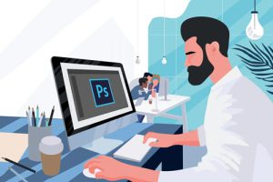 کار با فتوشاپ دوست داشتنی