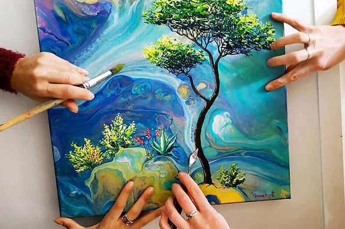 هنر تجسمی هنرهای تجسمی و ارتباط آن با هنرهای دیگر