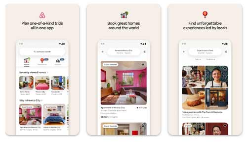 اپلیکیشن ایر بی دی ان Airbnb