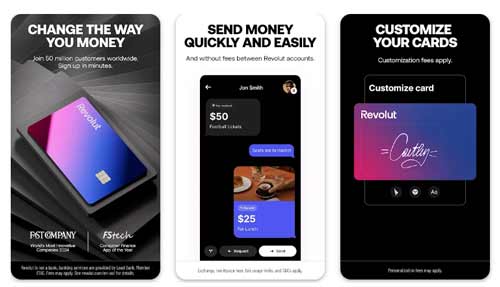 اپلیکیشن رولوت Revolut