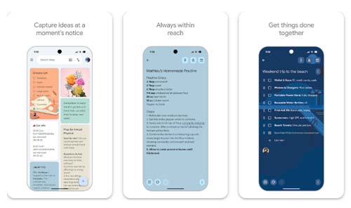 گوگل کیپ Google Keep