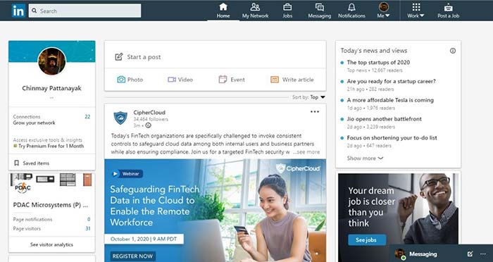 لینکدین LinkedIn