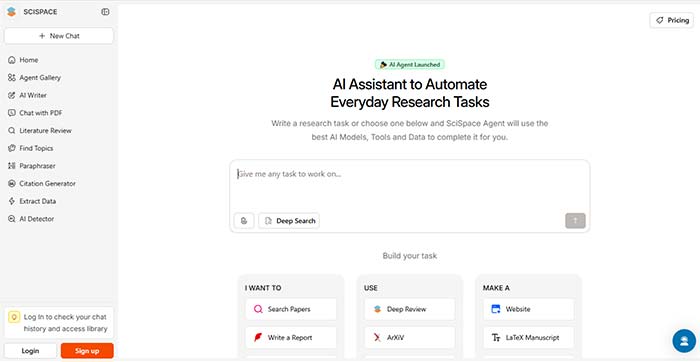 سای اسپیسSciSpace (Typeset.io)