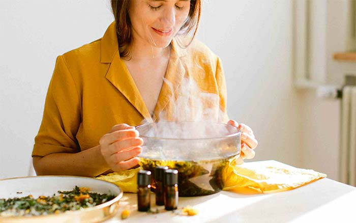 هیدروتراپی گیاهی با بخار (حمام ترکی-یونانی مدرن)