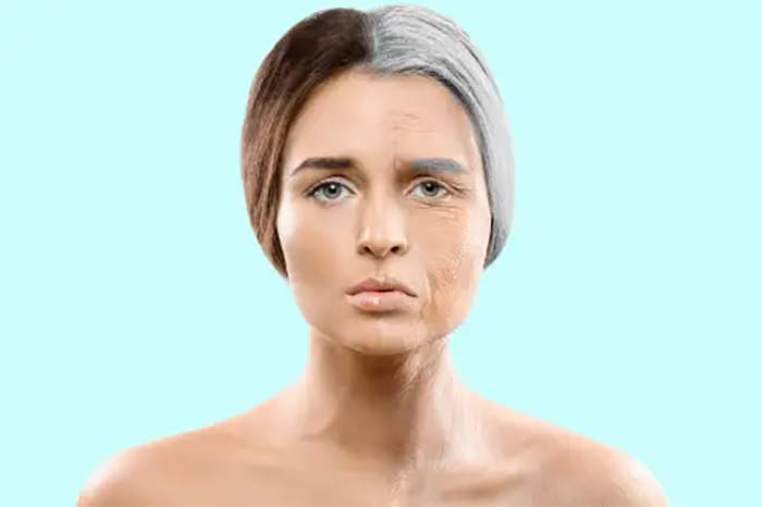 چین‌وچروک و پیری زودرس