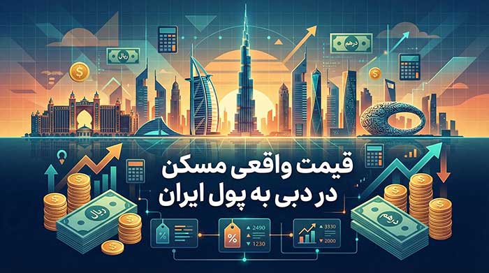 قیمت واقعی مسکن در دبی به پول ایران؛ عددها شما را غافلگیر می‌کنند