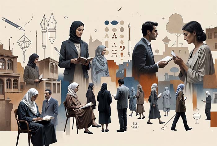 ادبیات گذار از سنت به مدرنیته