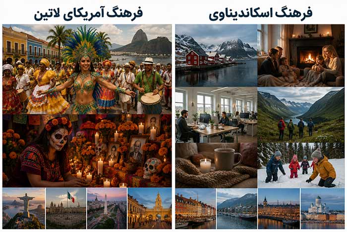 جامعه شناسی فرهنگ آمریکای لاتین/ فرهنگ اسکاندیناوی