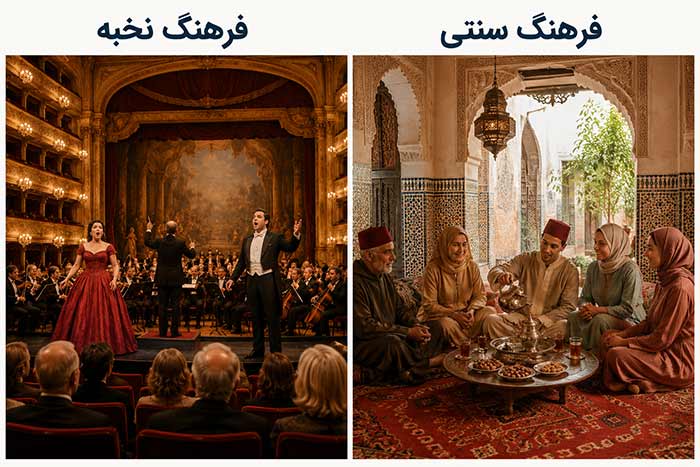 جامعه شناسی فرهنگ سنتی/ فرهنگ نخبه