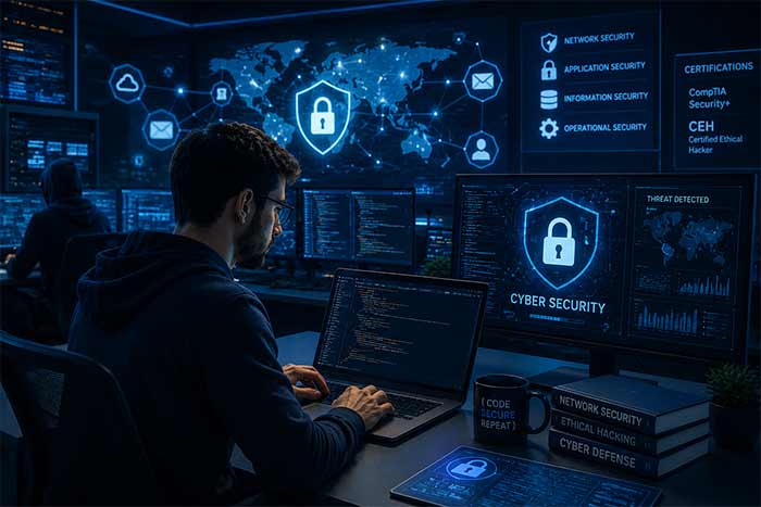 مهندسی نرم‌افزار و سایبرسکیوریتی (Software Engineering & Cybersecurity)