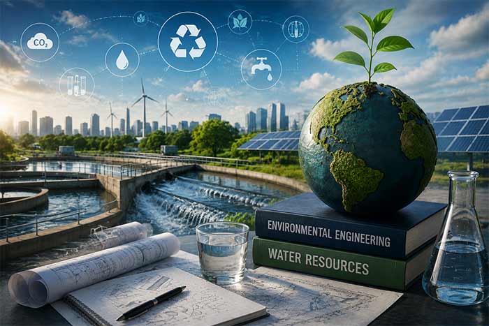 مهندسی محیط‌زیست و آب (Environmental & Water Engineering)