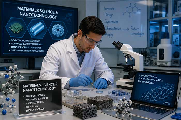 مهندسی مواد و نانوتکنولوژی (Materials Science & Nanotechnology)