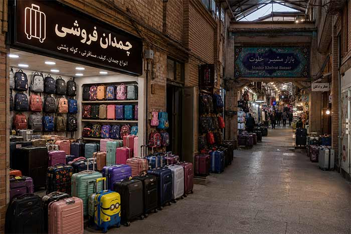 مشیر خلوت (طبقه‌ی زیرین، بخش چمدان)