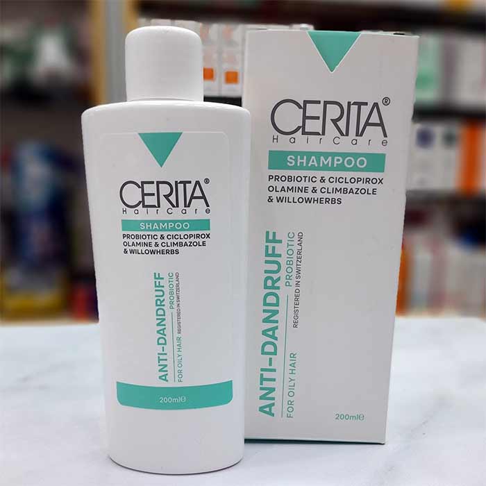 پوست و زیبایی شامپو ضد شوره سریتا مدل Oily Dandruff