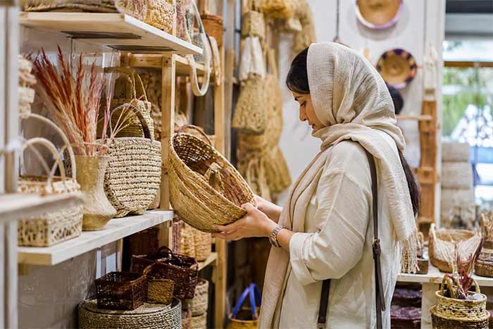 راهنمای خرید خریداران صنایع دستی حصیری