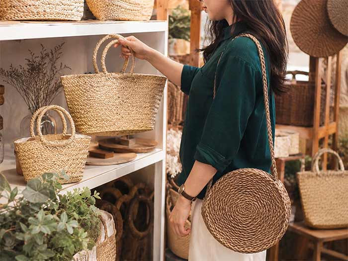 راهنمای خرید کیف و ساک حصیری