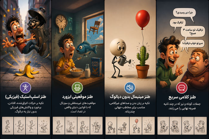 انیمیشن انواع سبک بصری