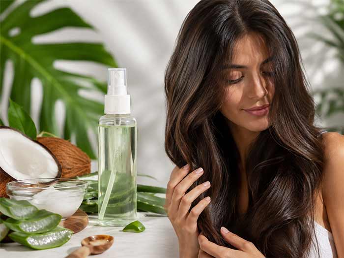 اسپری مو اسپری آلوئه ورا برای مو